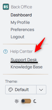 support desk