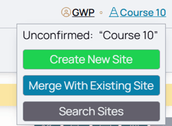 unconfirmed worksite hover